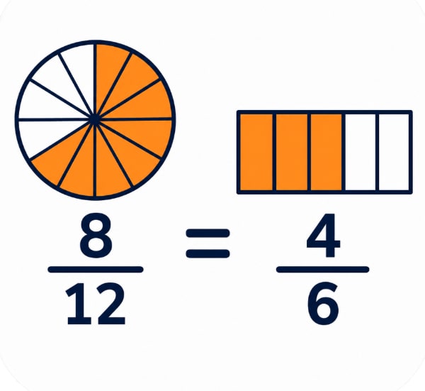 Equivalent Fractions icon
