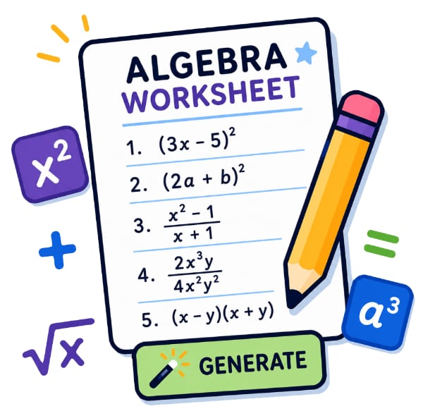 Worksheet Generator icon
